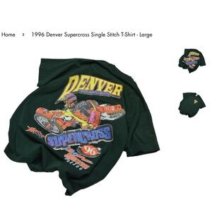 Vintage 1996 Denver Supercross T Shirt